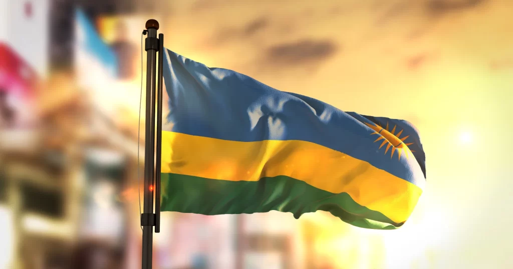 rwanda flag